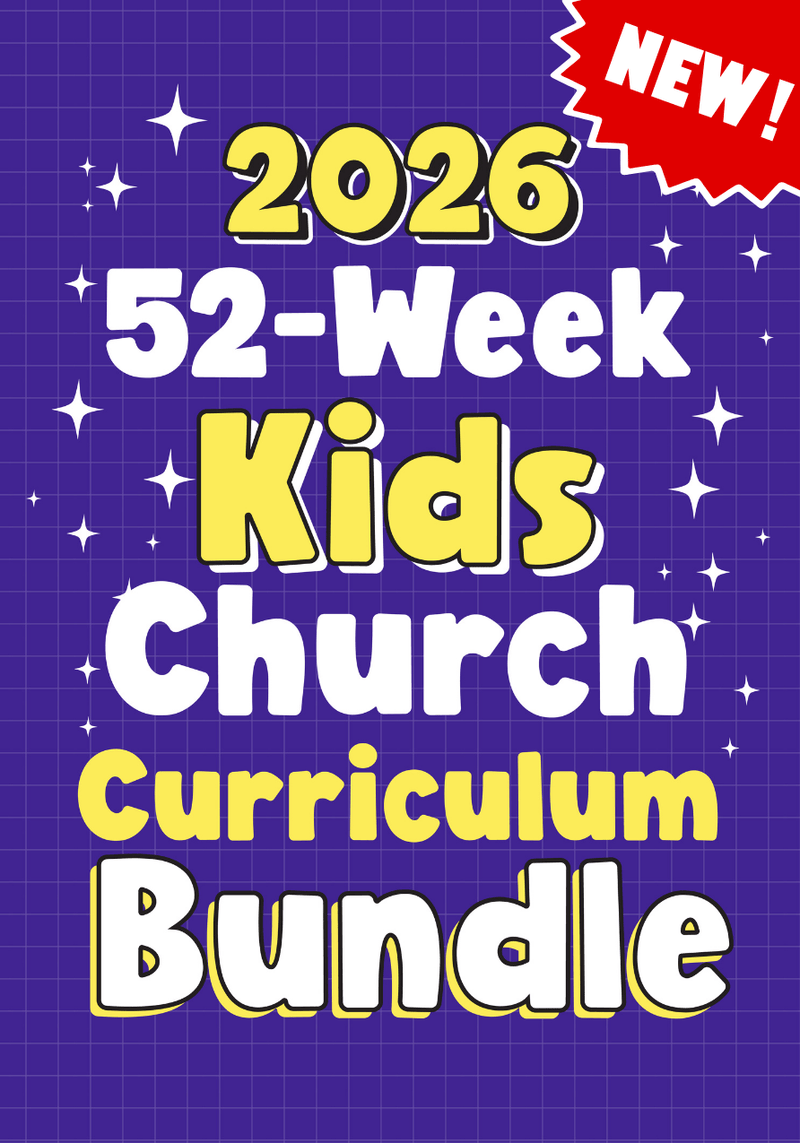 Load image into Gallery viewer, 2026 52 Week Kids Church Curriculum Bundle