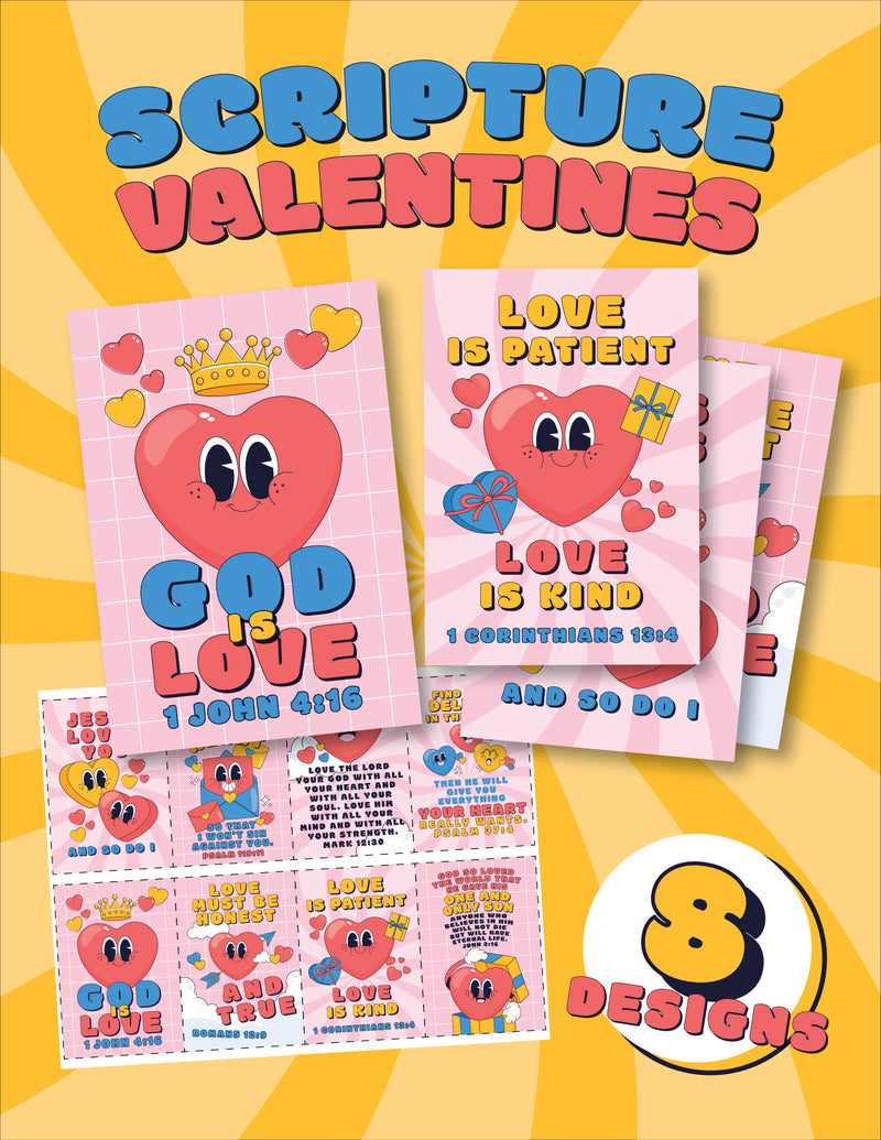 Load image into Gallery viewer, Bible Verse Valentines