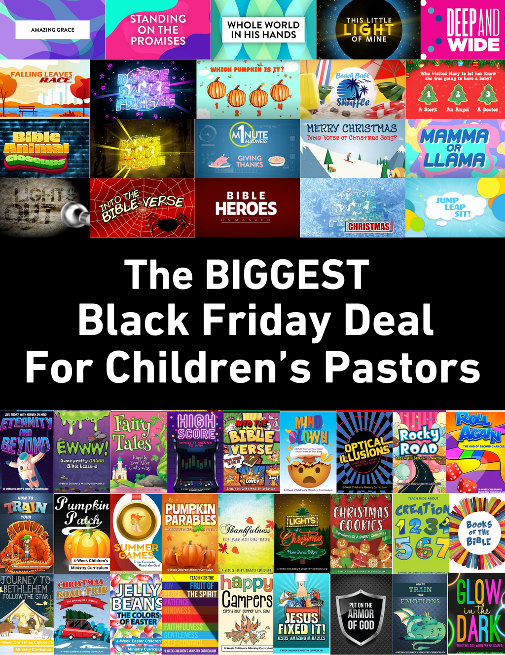 The BIGGEST 2023 Black Friday Bundle for Children s Ministry