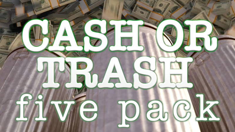 Cash Or Trash Games 5-Pack