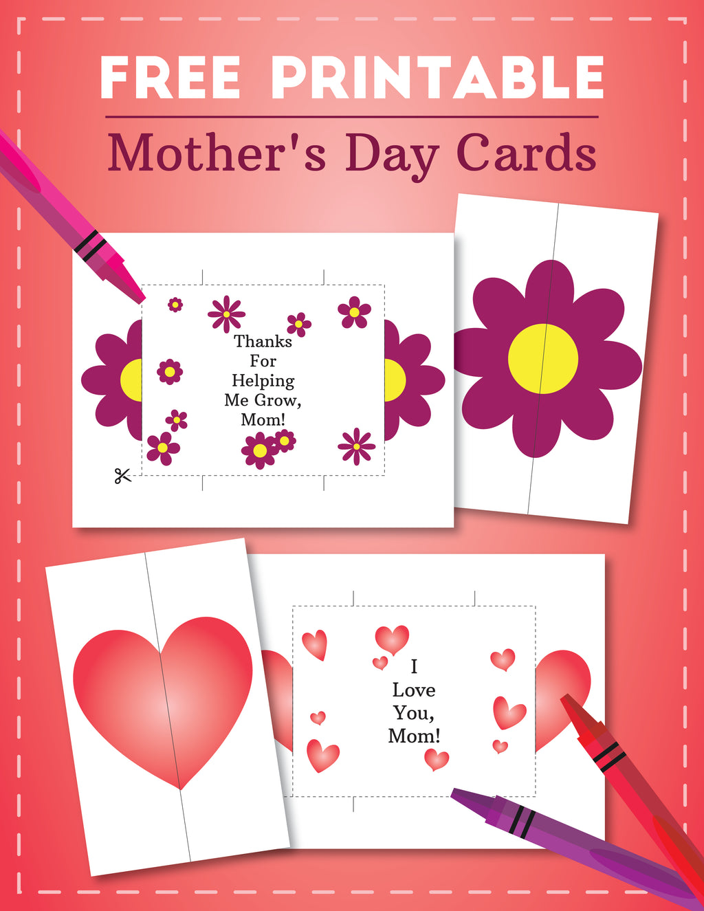 Mother s Day Folding Cards Mother s Day Folding Cards