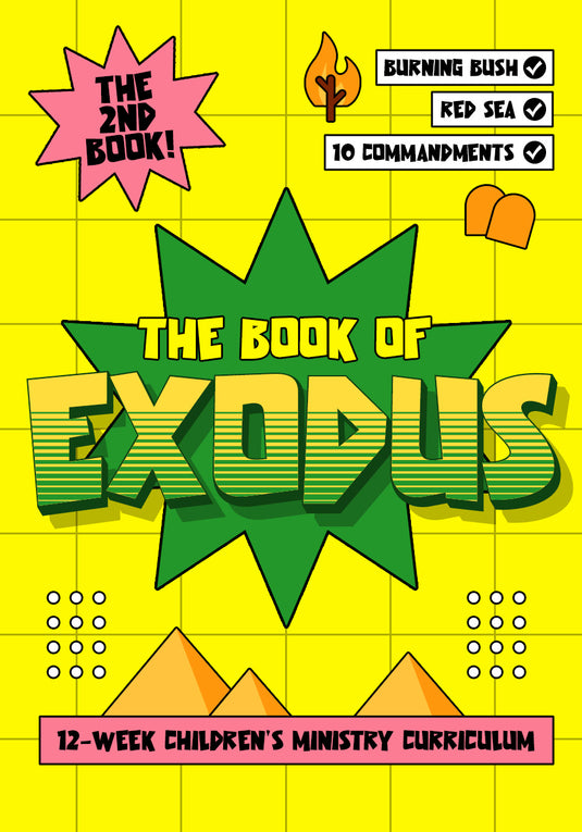 Exodus 12-Week Children's Ministry Curriculum