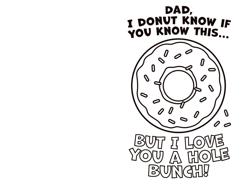 Load image into Gallery viewer, Father's Day Folding Punny Cards