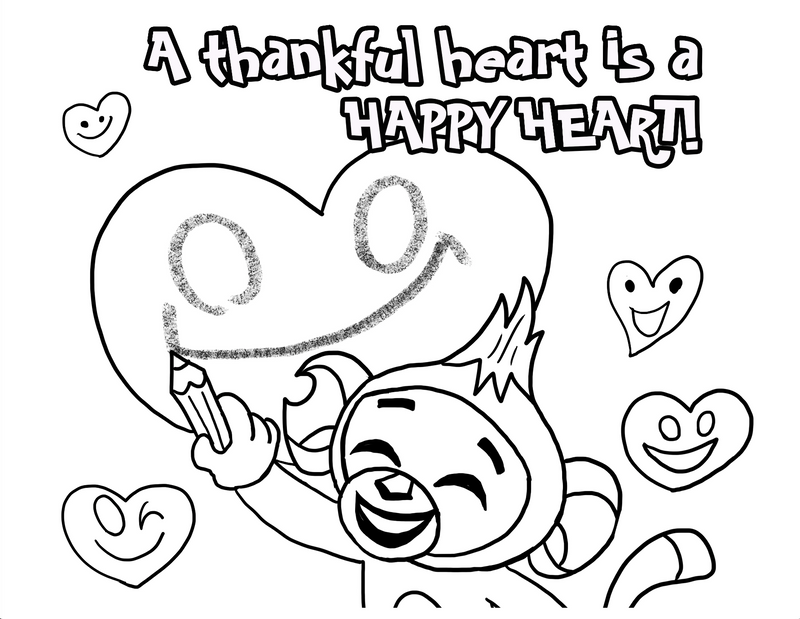 Load image into Gallery viewer, Thankfulness Coloring Pages 8-Pack