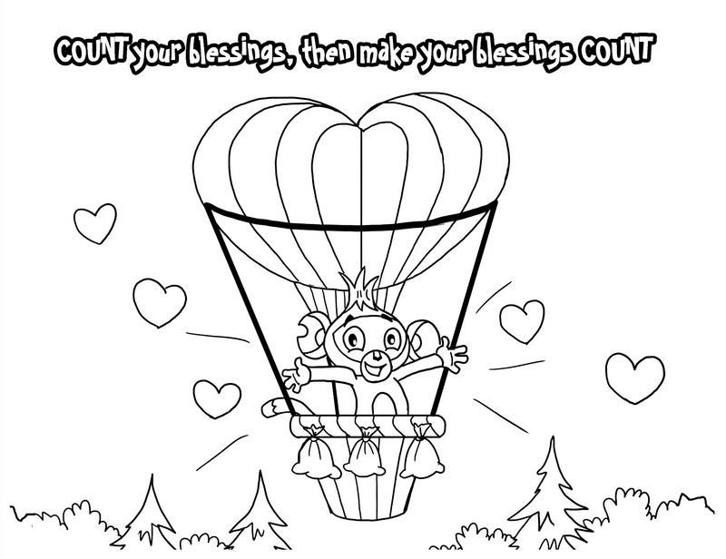 Load image into Gallery viewer, Thankfulness Coloring Pages 8-Pack