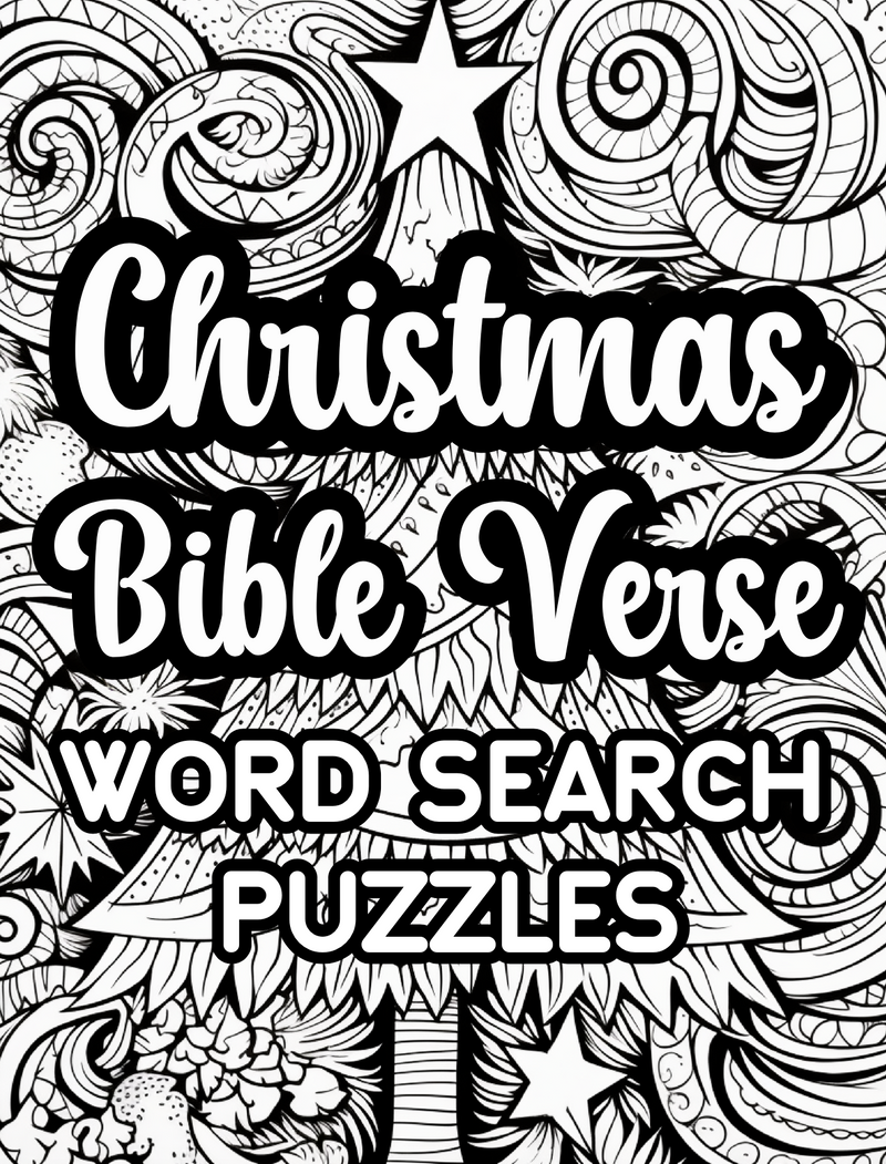 Load image into Gallery viewer, Christmas Bible Verse Word Search Puzzles