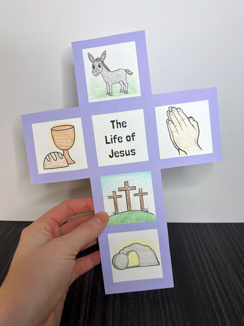Load image into Gallery viewer, FREE Easter Cross Craft