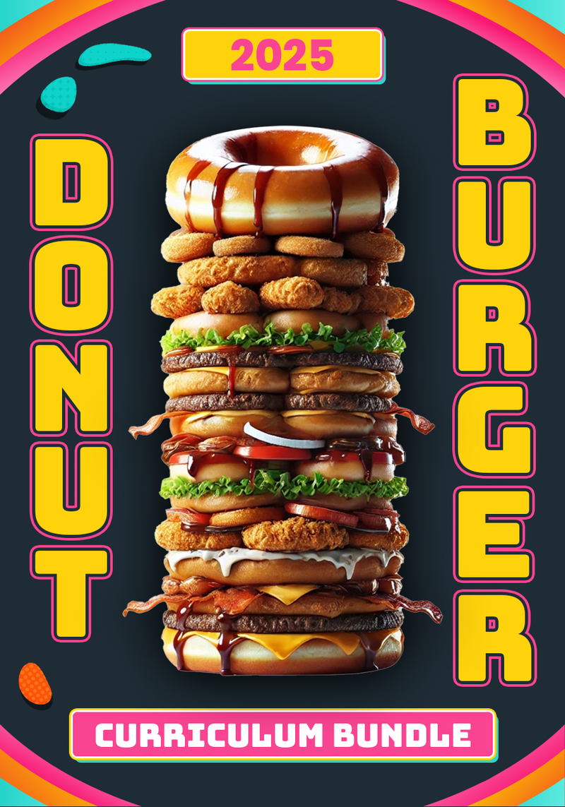 Load image into Gallery viewer, 2025 DONUT Burger Curriculum Bundle