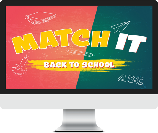 Match It! Back To School Edition Game Video