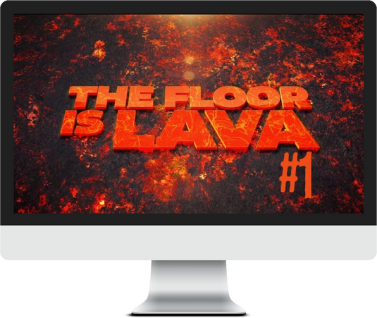 The Floor Is Lava #1 Bible Trivia Game Video