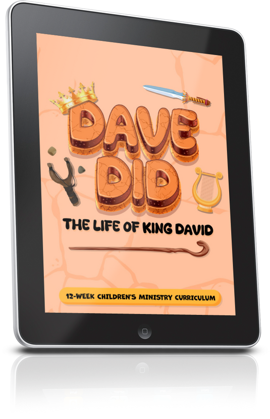 FREE Dave Did Sunday School Lesson