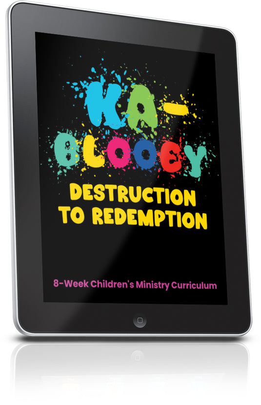 FREE Kablooey Sunday School Lesson
