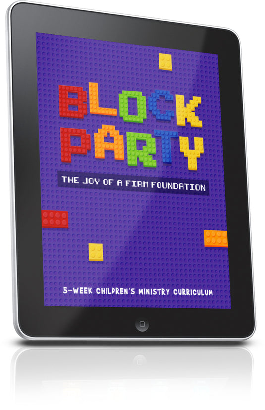 FREE Block Party Sunday School Lesson
