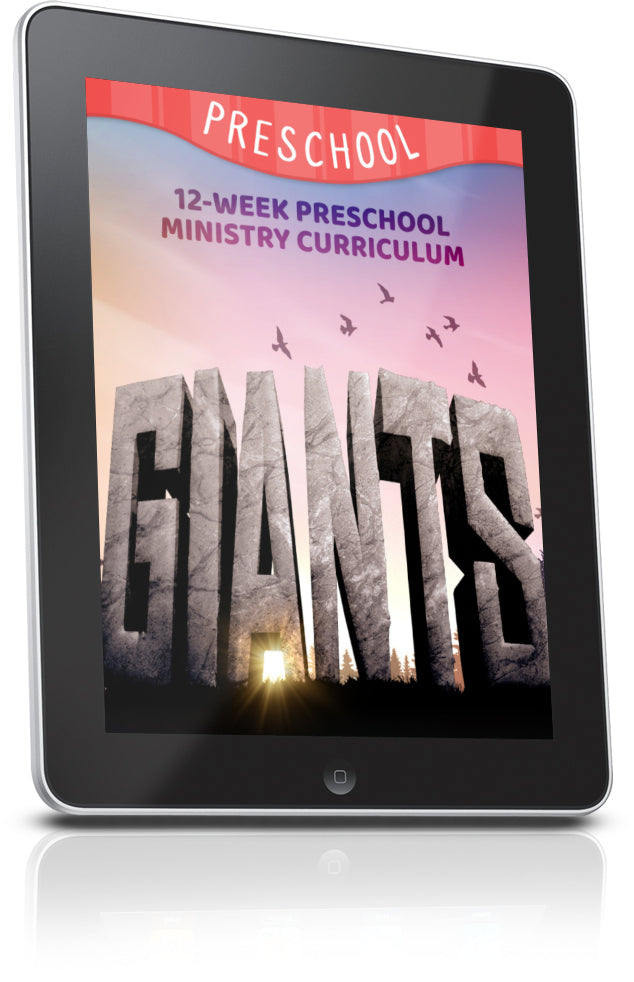 FREE Giants Preschool Ministry Lesson