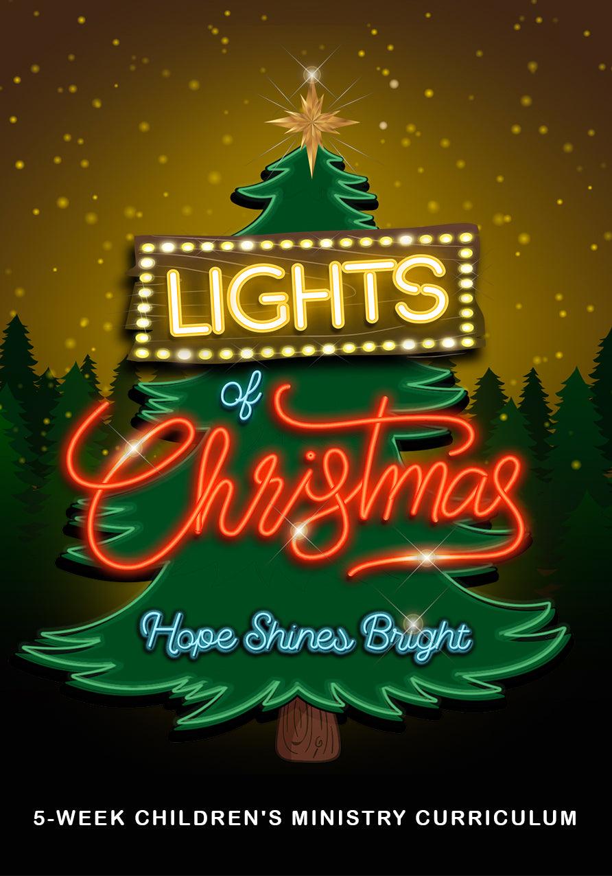 Lights of Christmas 5Week Children's Ministry Curriculum Children's