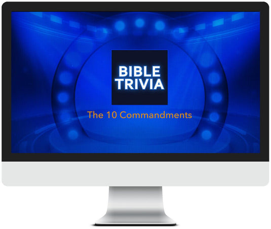 10 Commandments Trivia Game for Kids