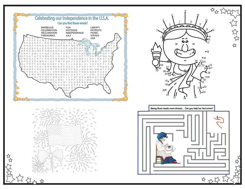 Load image into Gallery viewer, 4th of July Activity Sheet - Children's Ministry Deals