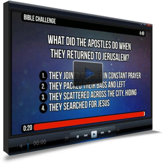 Acts 1:12-26 Bible Trivia For Kids