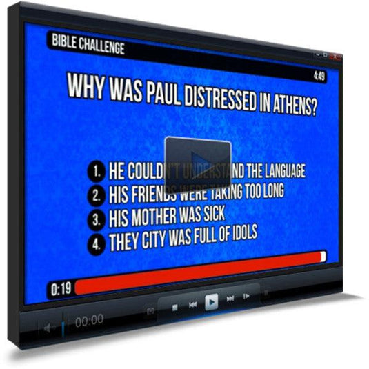 Acts 17:16-34 Bible Trivia for Kids