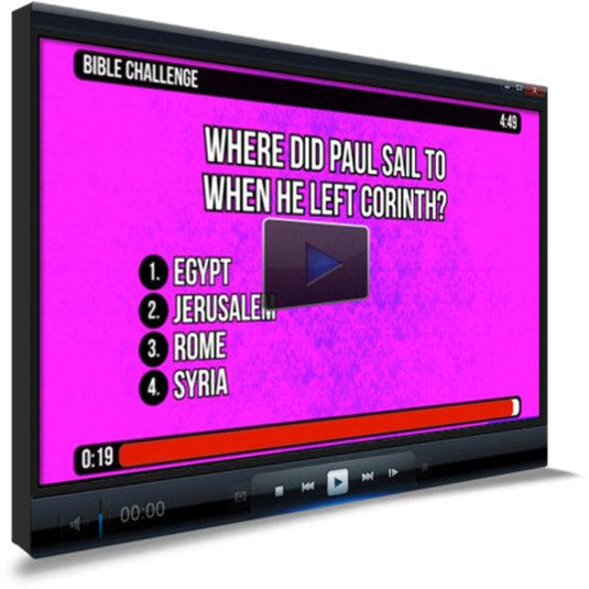 Acts 18:18-28 Bible Trivia for Kids