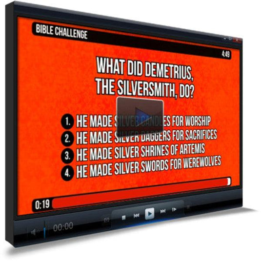 Acts 19:23-41 Bible Trivia for Kids