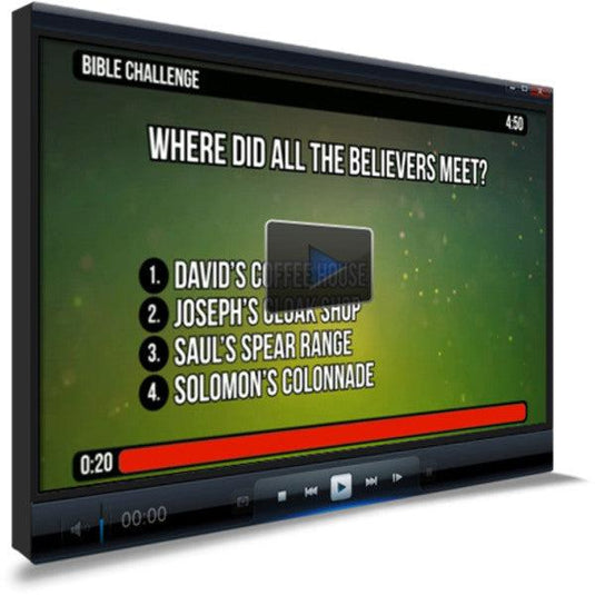 Acts 5:12-42 Bible Trivia for Kids