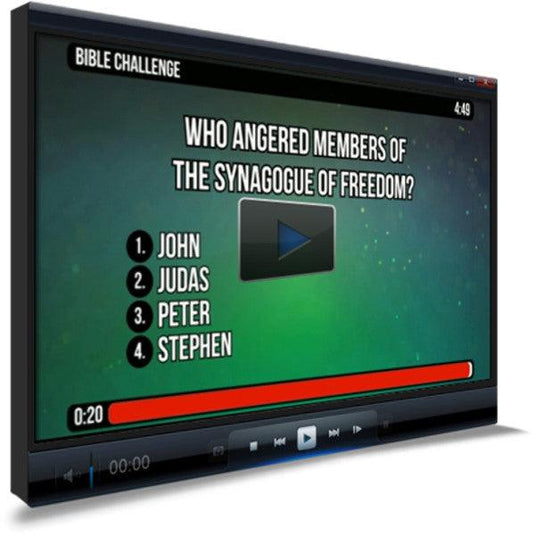 Acts 6:8-7:60 Bible Trivia for Kids