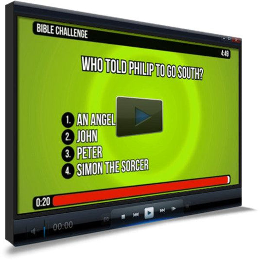 Acts 8:26-40 Bible Trivia for Kids