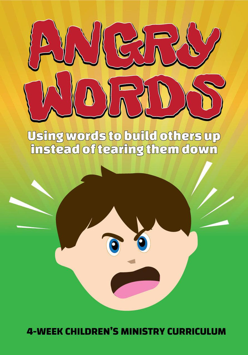 Load image into Gallery viewer, Angry Words 4-Week Children's Ministry Curriculum