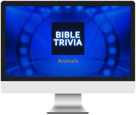 Animals of the Bible Trivia Game for Kids