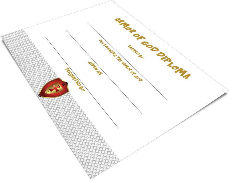 Load image into Gallery viewer, Armor of God Certificate