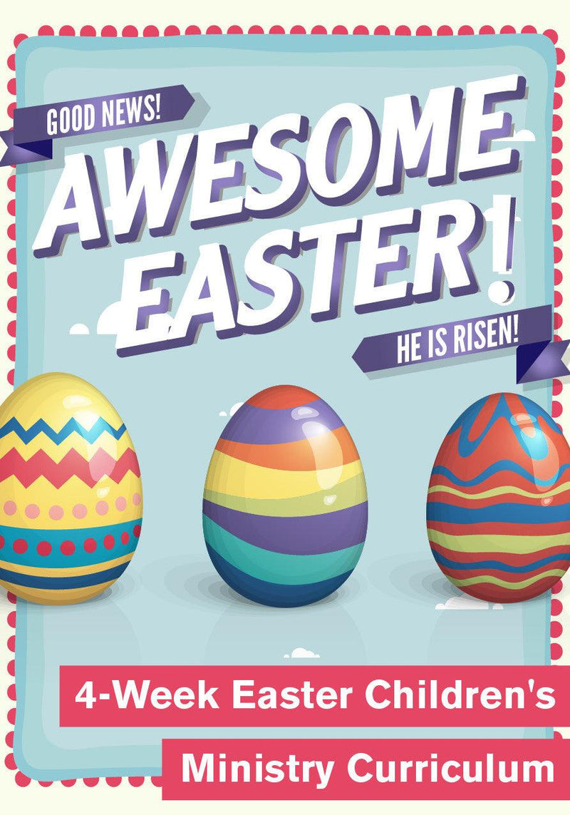 Load image into Gallery viewer, Awesome Easter 4-Week Children's Ministry Curriculum