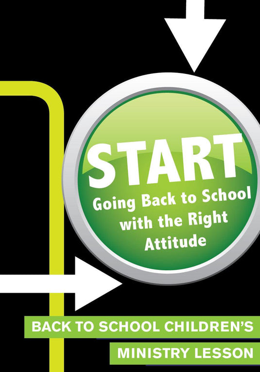 Back to School Children's Church Lesson