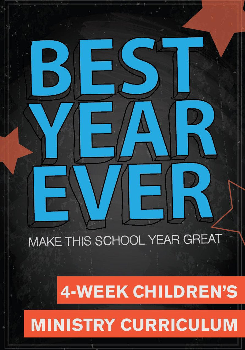 Load image into Gallery viewer, Best Year Ever 4-Week Children's Ministry Curriculum