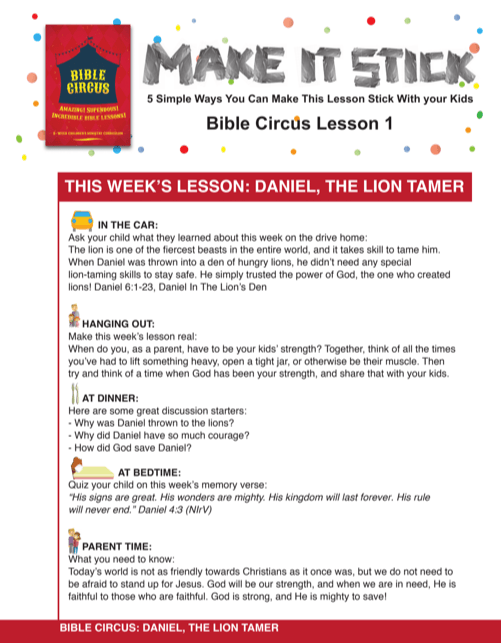 Load image into Gallery viewer, Bible Circus 8-Week Children’s Ministry Curriculum - Children's Ministry Deals