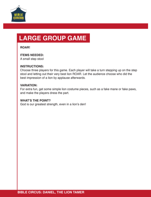 Load image into Gallery viewer, Bible Circus 8-Week Children’s Ministry Curriculum - Children's Ministry Deals