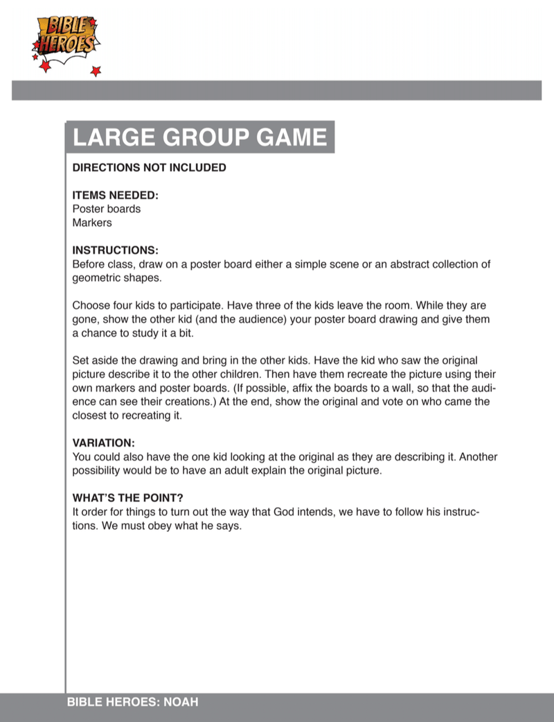 Load image into Gallery viewer, Bible Heroes 12-Week Children's Ministry Curriculum - Children's Ministry Deals