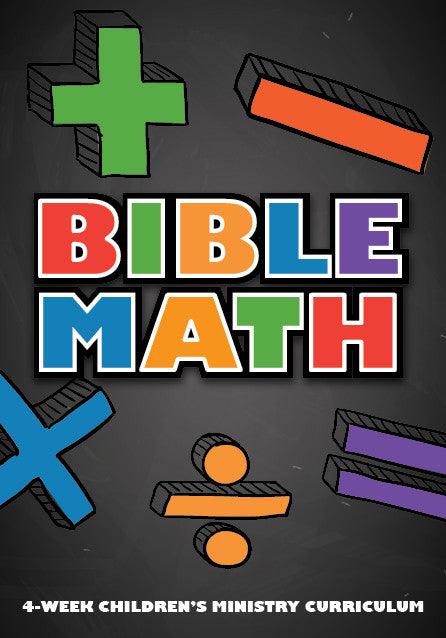 Bible Math 4-Week Children's Ministry Curriculum