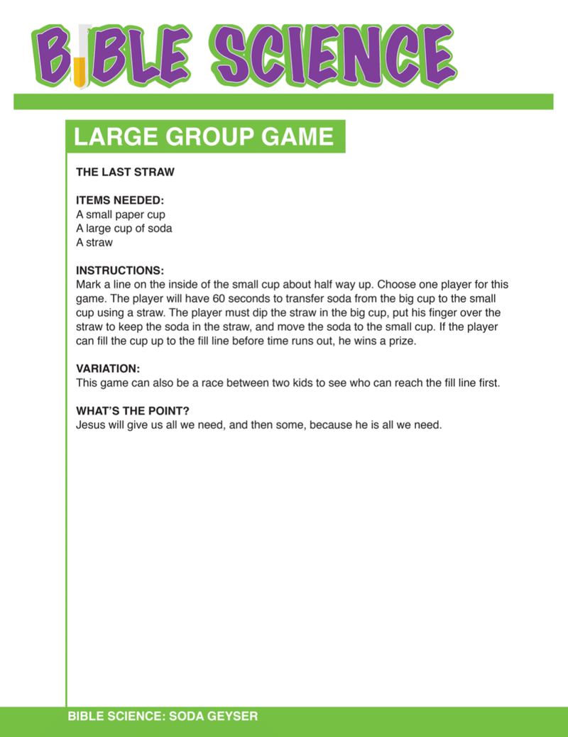 Load image into Gallery viewer, Bible Science 6-Week Children's Ministry Curriculum - Children's Ministry Deals