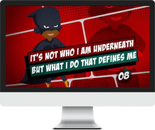 Bible Verse or Superhero Movie Game Video - Children's Ministry Deals