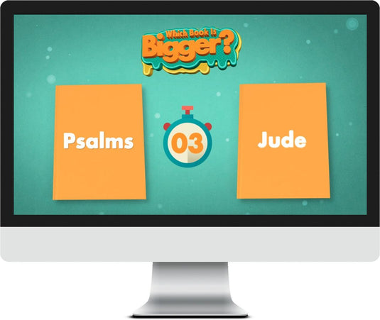 Bigger Bible Books Sunday School Game 1 - Children's Ministry Deals