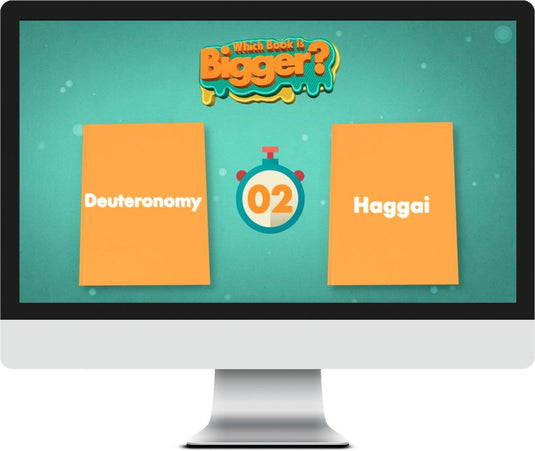 Bigger Bible Books Sunday School Game 3 - Children's Ministry Deals