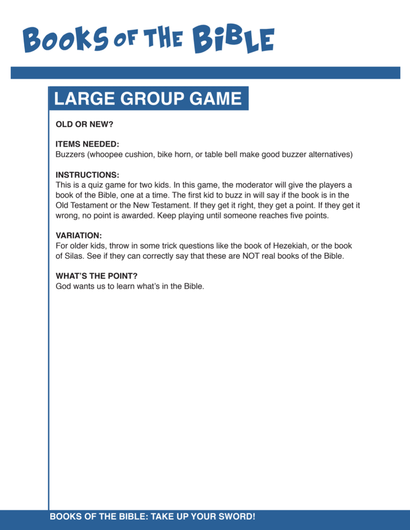 Load image into Gallery viewer, Books of the Bible 12-Week Children's Ministry Curriculum - Children's Ministry Deals