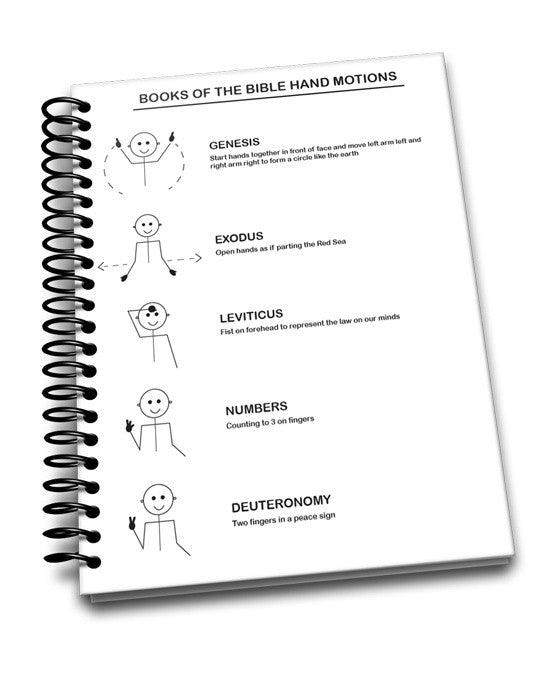 Load image into Gallery viewer, Books of the Bible Hand Motion Guide
