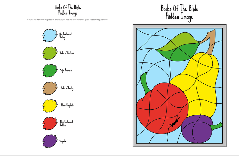 Load image into Gallery viewer, Books Of The Bible Hidden Image - Children's Ministry Deals