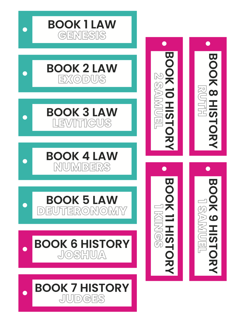 Load image into Gallery viewer, Books Of The Bible Keychain - Children's Ministry Deals