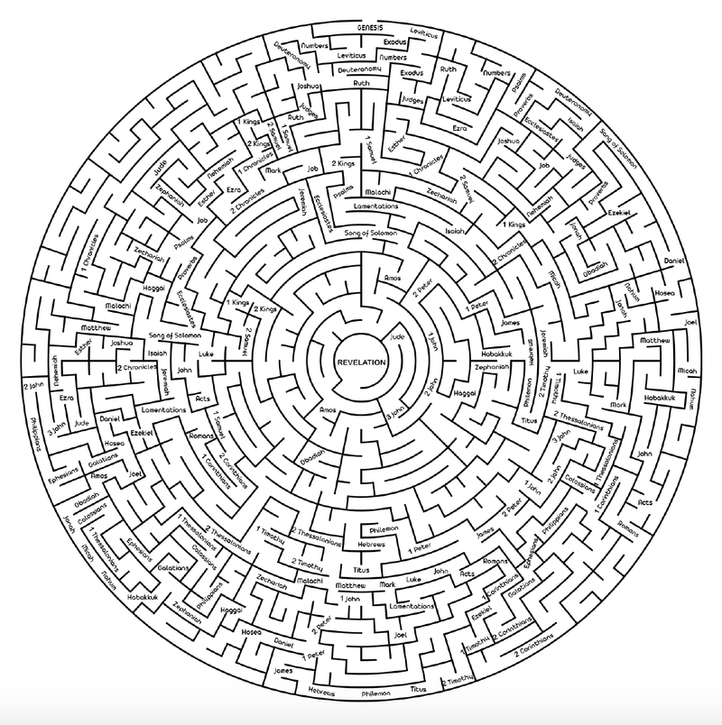 Load image into Gallery viewer, Books of the Bible Maze - Children's Ministry Deals