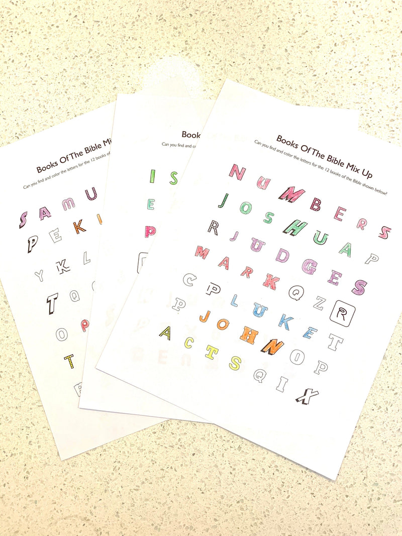 Load image into Gallery viewer, Books of the Bible Mixup Game - Children's Ministry Deals