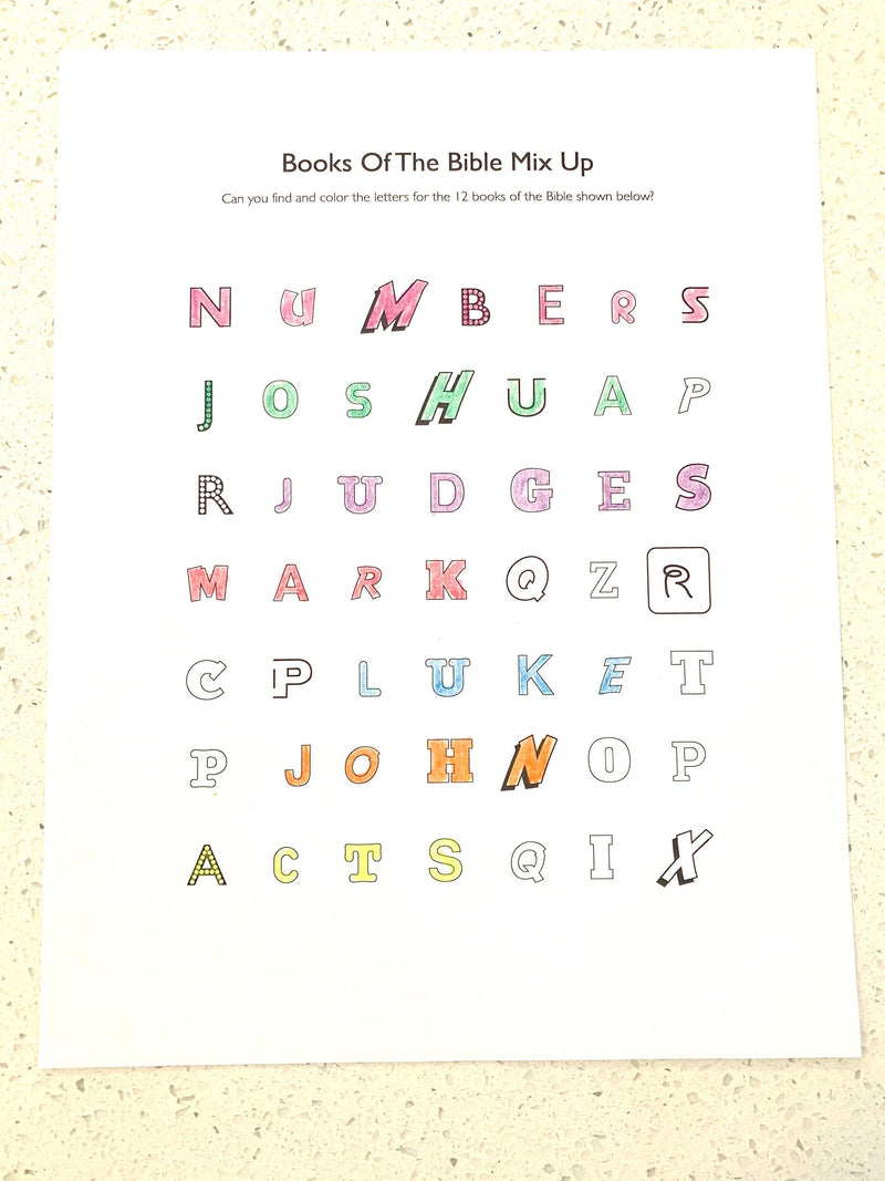 Load image into Gallery viewer, Books of the Bible Mixup Game - Children's Ministry Deals