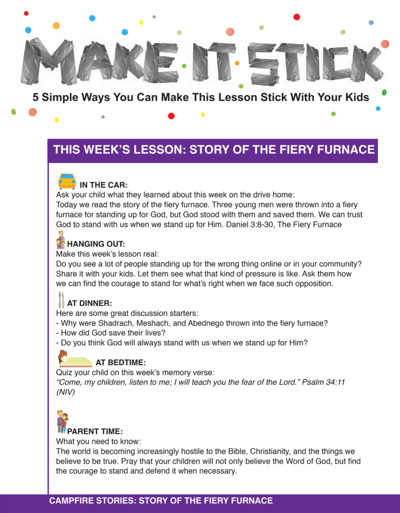 Load image into Gallery viewer, Campfire Stories 8-Week Children's Ministry Curriculum - Children's Ministry Deals